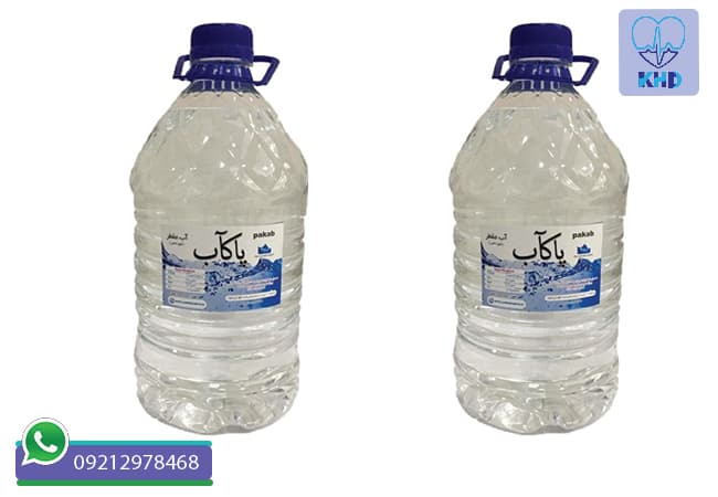 مشخصات آب مقطر