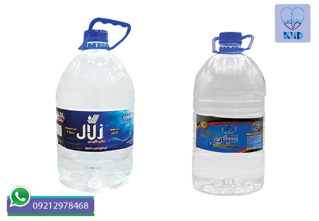 قیمت آب مقطر