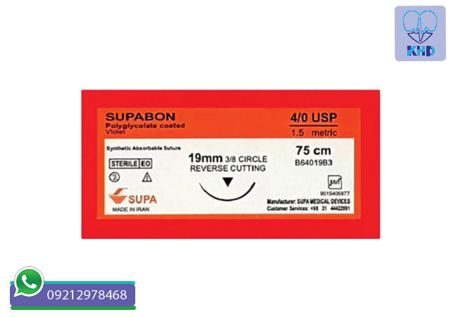 نخ ویکریل سوپا 4/0