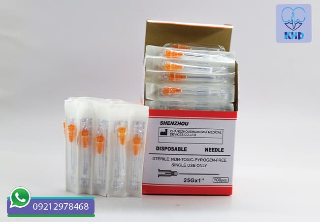 Specifications_of_Orange_Gauge_25_Needle مشخصات نیدل نارنجی
