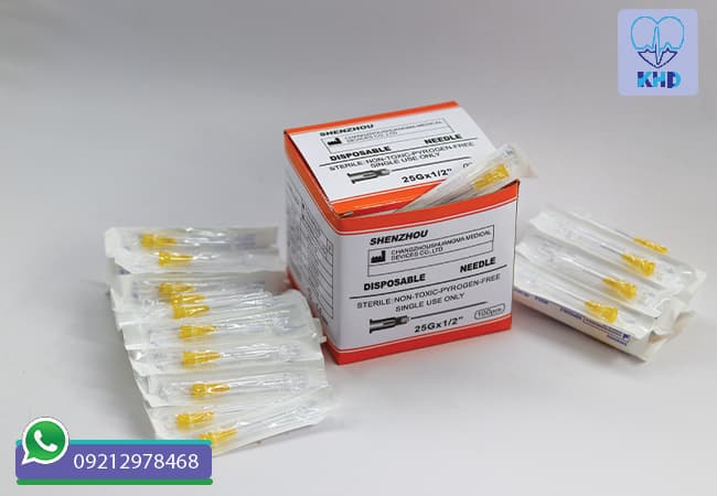 Specifications_of_orange_needle_with_a_length_of_1.2_inches مشخصات نیدل گیچ 25