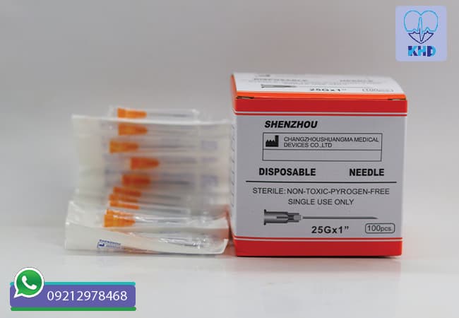 Use_of_Orange_Needle کاربرد نیدل نارنجی گیج 25