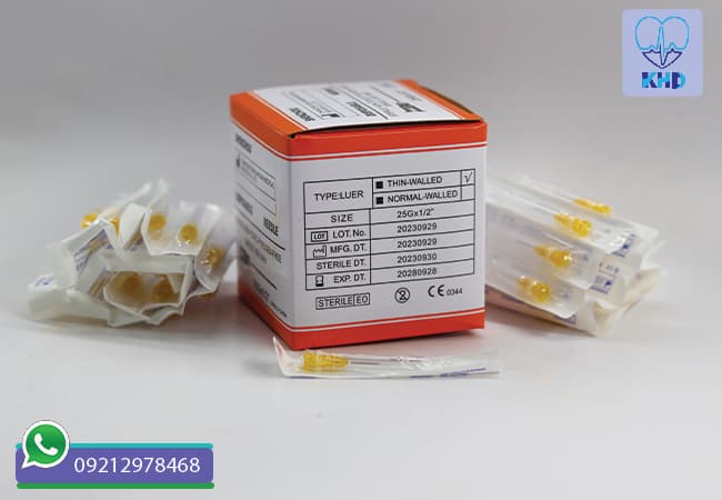 Use_of_orange_needle_with_a_length_of_1.2_inches کاربرد نیدل با طول ۱.۲ اینچ